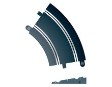 SCALEXTRIC 8296 BANKED CURVE R2 45°