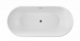 Cada acril freestanding ovala MINERVA 170x80 cm