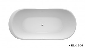 Cada acril freestanding ovala DIANA 170x80 cm