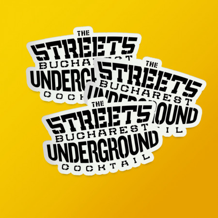 Pack stickere „The streets”