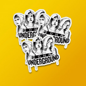 Pack stickere „Zona underground”