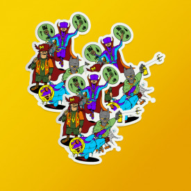 Pack stickere „Elements”