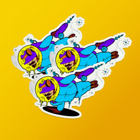Pack stickere „B-boy”