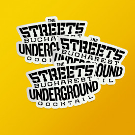 Pack stickere „The streets”