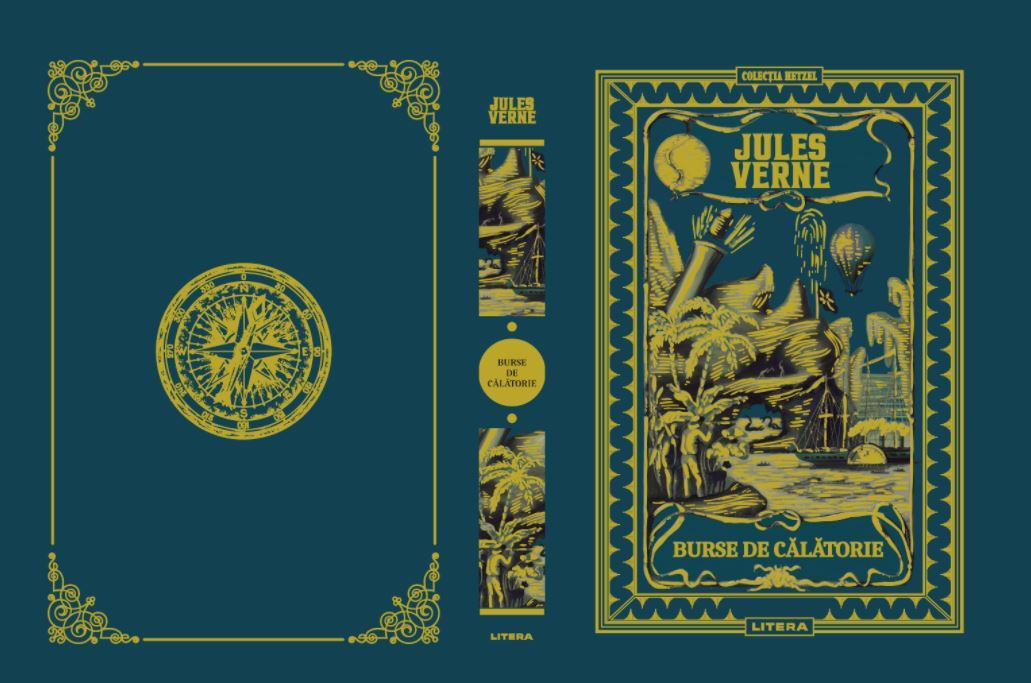”Burse de călătorie”, din colecția Jules Verne, cartea perfectă pentru orice adolescent pasionat de aventură
