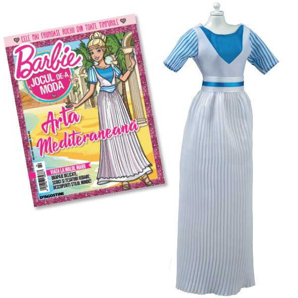 Editia nr. 10 - Rochie stil micenian (Barbie, jocul de-a moda)