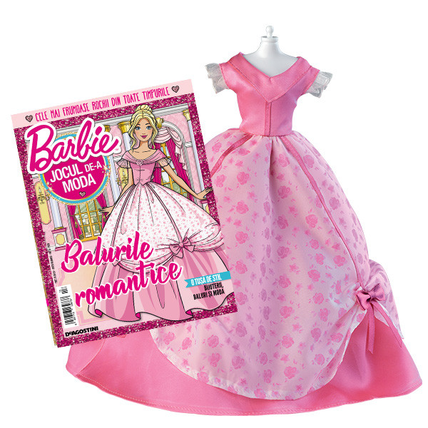 Editia nr. 13 - Rochie romantic (Barbie, jocul de-a moda)