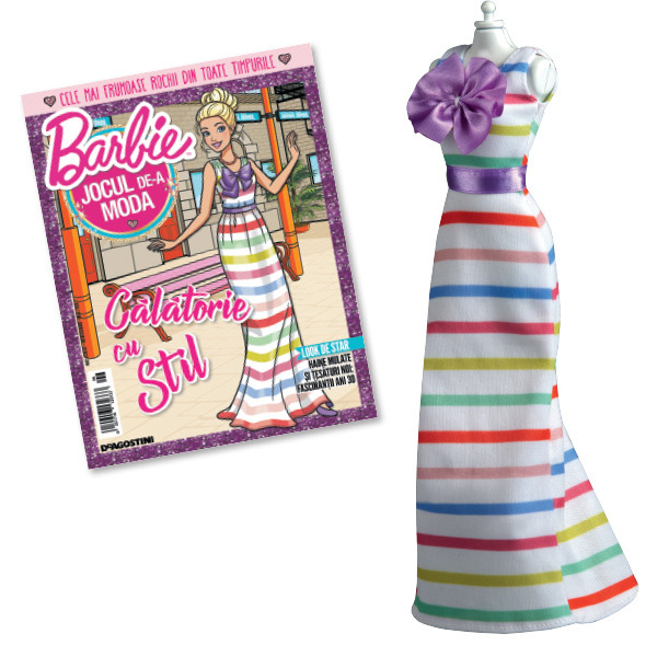 Editia nr, 06 - Rochie stil anii \'30  (Barbie, jocul de-a moda)