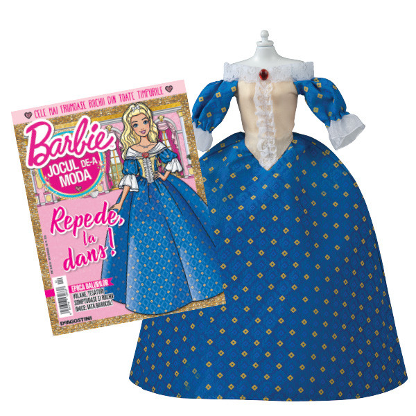Editia nr. 12 - Rochie stil baroc (Barbie, jocul de-a moda)