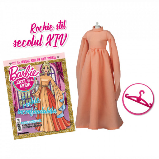 Editia nr. 23 - Rochie stil sec XIV (Barbie, jocul de-a moda)