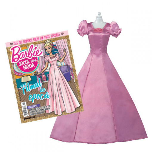 Rochie de seara anii '40 - Ediția nr. 19 (Barbie, jocul de-a moda)