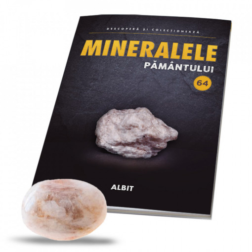 Editia nr. 64 - Albit (Mineralele Pamantului)