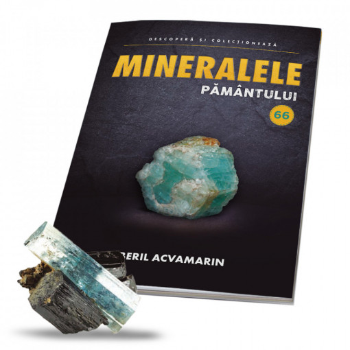 Editia nr. 66 - Beril acvamarin (Mineralele Pamantului)