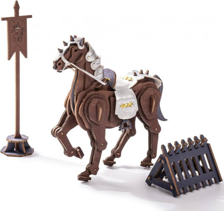 Puzzle 3D lemn Warrior Horse 1