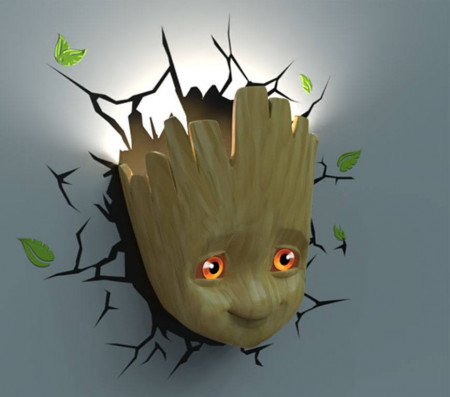 Lampa 3D Baby Groot