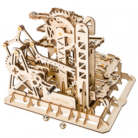 Puzzle 3D din lemn Marble Climber