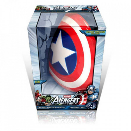 Lampa 3D Captain America Shield in cutie