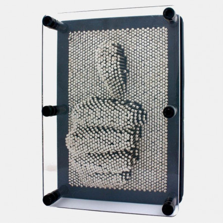 pin art thumbs up