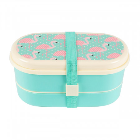 Caserola dubla flamingo cu tacamuri