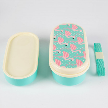 Caserola dubla flamingo cu tacamuri 1