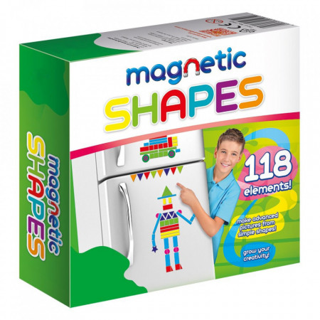 Joc magnetic forme geometrice in cutie
