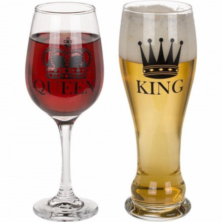 Set pahare King and Queen