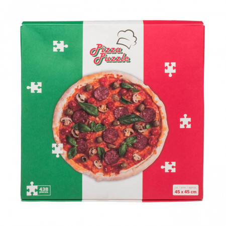 Puzzle Pizza in cutie de pizza