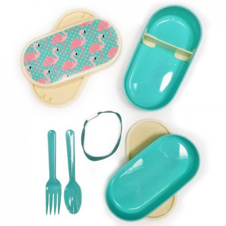 Caserola dubla flamingo cu tacamuri 3