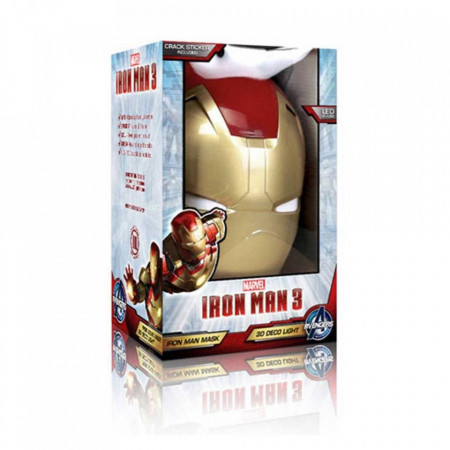 Lampa 3D Iron Man in cutie