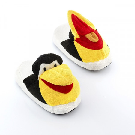 papuci pufosi pinguin 1
