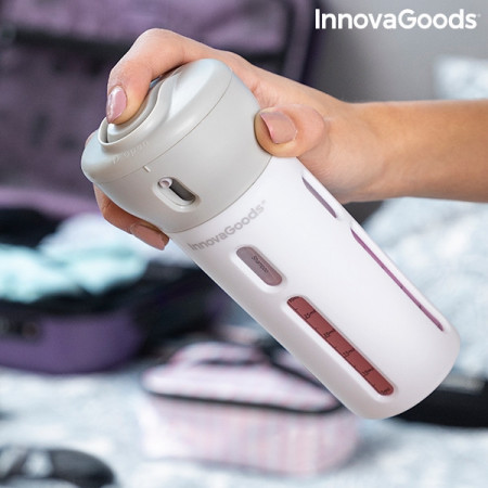 Dispenser lichide pentru calatorie 4 in 1