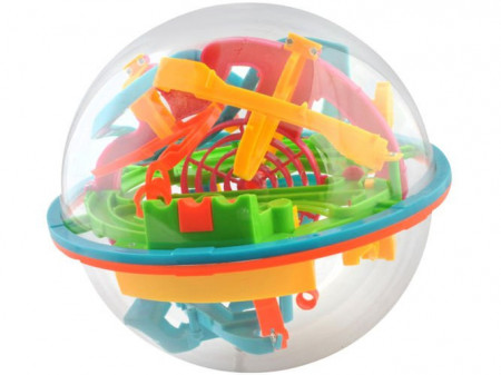 Joc labirint 3D multicolor 3