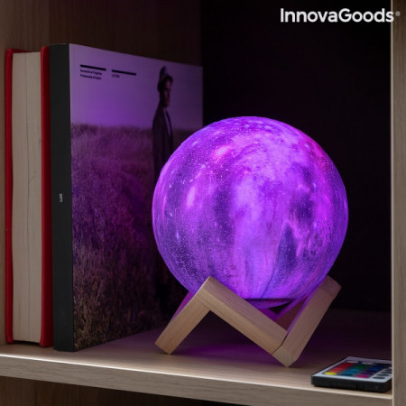 Lampa Galaxy 3D in 16 culori