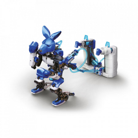 boxer cangur robot hidraulic albastru cu control