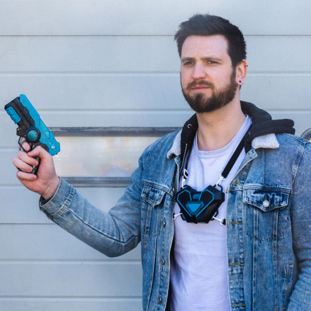 Set Laser Tag Pro albastru