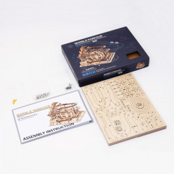 puzzle 3d din lemn marble parkour contiut
