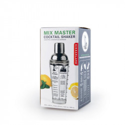 Shaker Cocktail Mix Master cu retete in cutie