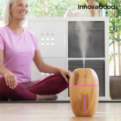 umidificator si difuzor de aromaterapie lemn natural 3