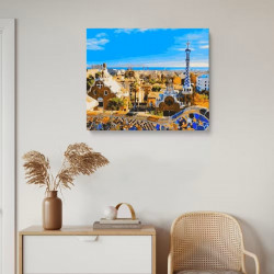 Pictura pe numere Barcelona Parc Guell
