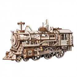 puzzle 3d din lemn locomotiva 5
