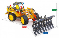Set constructie Scratch 7 in 1 Pro, 813 piese dimensiuni