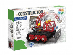 Set constructie Tractor de zapada Nordic, 215 piese in cutie
