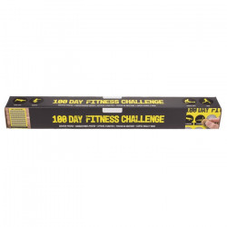 Poster razuibil 100 de zile de fitness in cutie