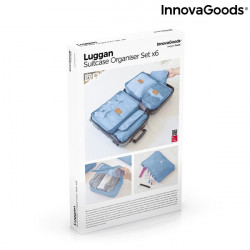 Set 6 genti organizatoare pentru bagaj in cutie