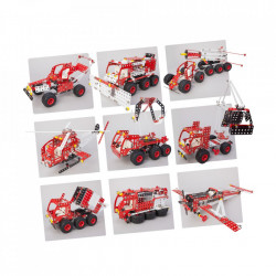 Set constructie Camion Premium 10 in 1 Pro, 1141 piese versiuni modele