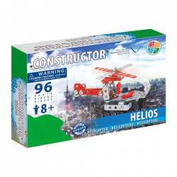 Set constructie Elicopter Helios, 96 piese in cutie