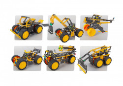 Set constructie Skip 7 in 1 Pro, 705 piese modele