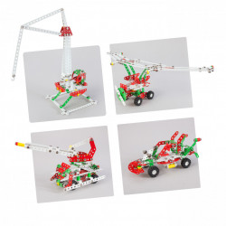 Set constructie Turbina eoliana 5 in 1 Pro, 430 piese variante modele