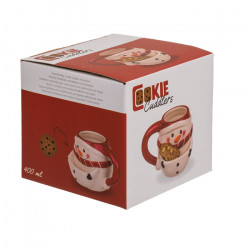 Cana Frosty cu buzunar pentru biscuiti in cutie lateral