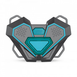 receptor Laser Tag Pro albastru cu negru